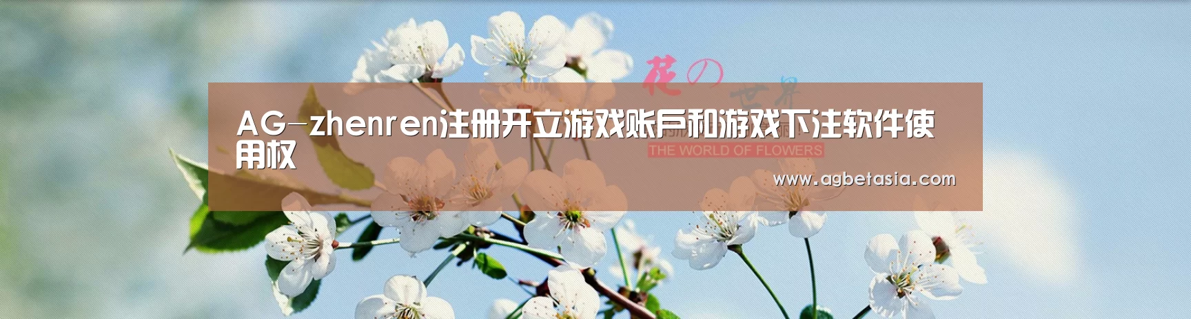 花卉园林种植展示网站模板